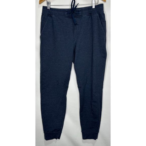 Lululemon City Sweat Jogger French Terry 27" Heathered True Navy size Large - Picture 2 of 10